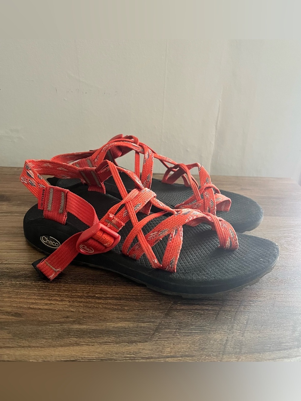Chaco Women's Z/Cloud X2 Remix Sandals Placas Grenadine Size 10